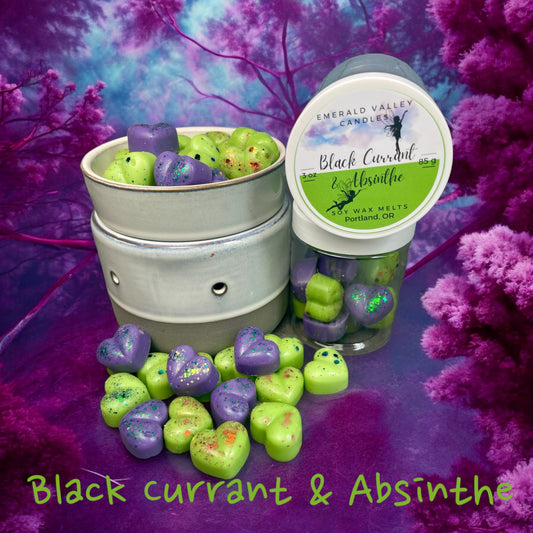 BLACK CURRANT & ABSINTHE WAX MELTS