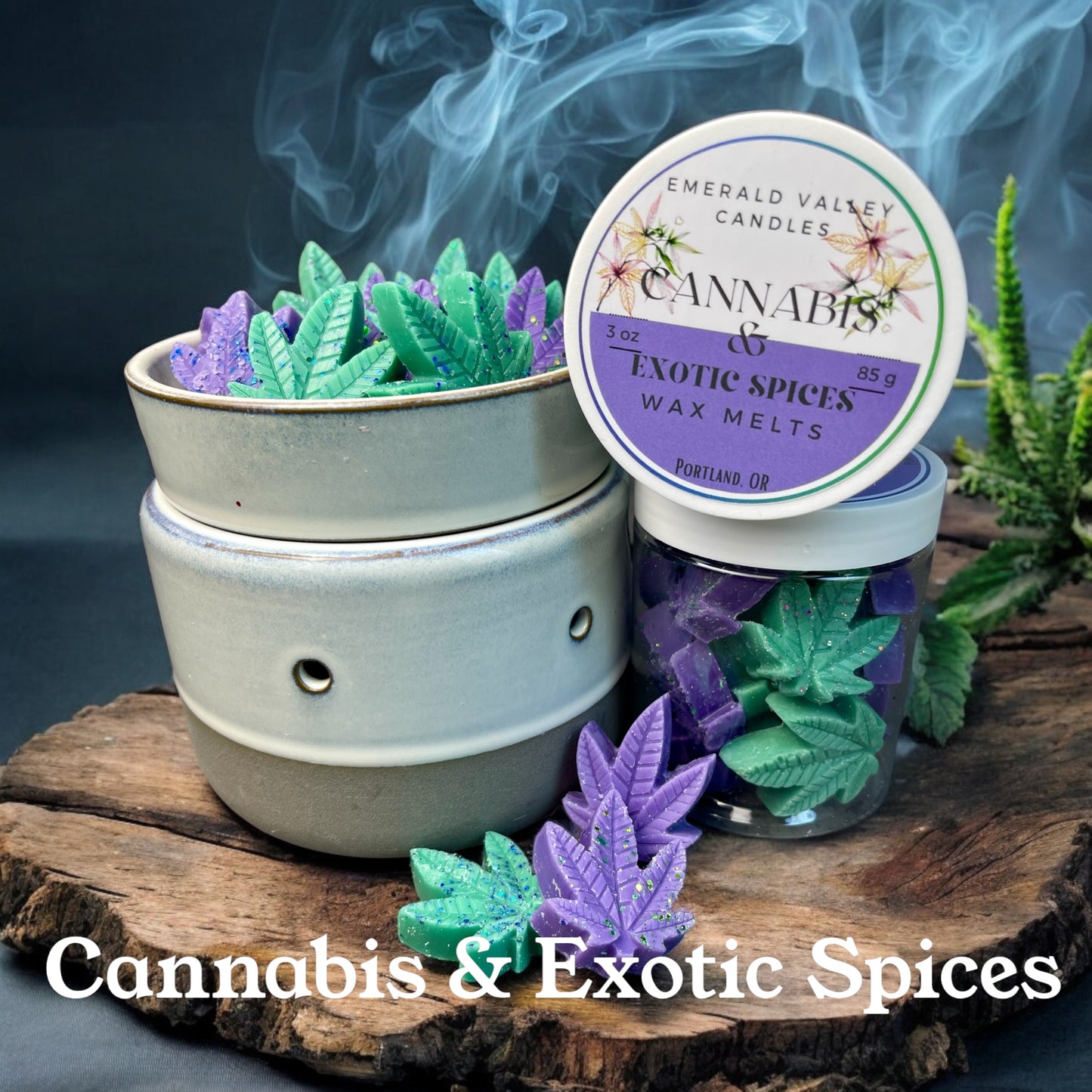 CANNABIS & EXOTIC SPICE WAX MELTS