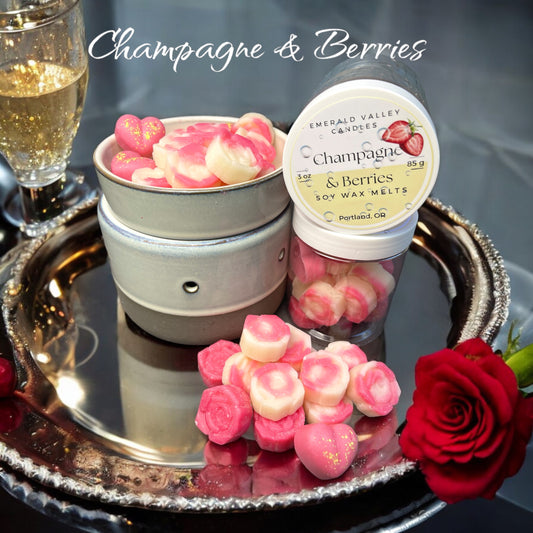 CHAMPAGNE & BERRIES WAX MELTS