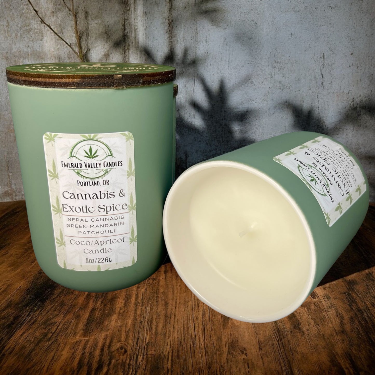 CANNABIS & EXOTIC SPICE CANDLE