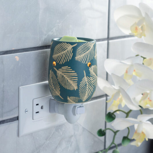 PRESSED TROPICAL LEAF WAX WARMER